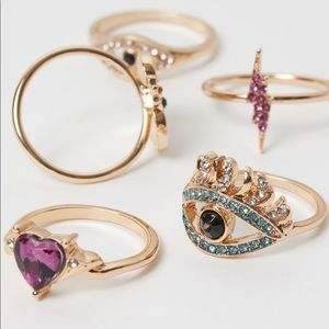 H&M X Vampire’s Wife Set of Rings